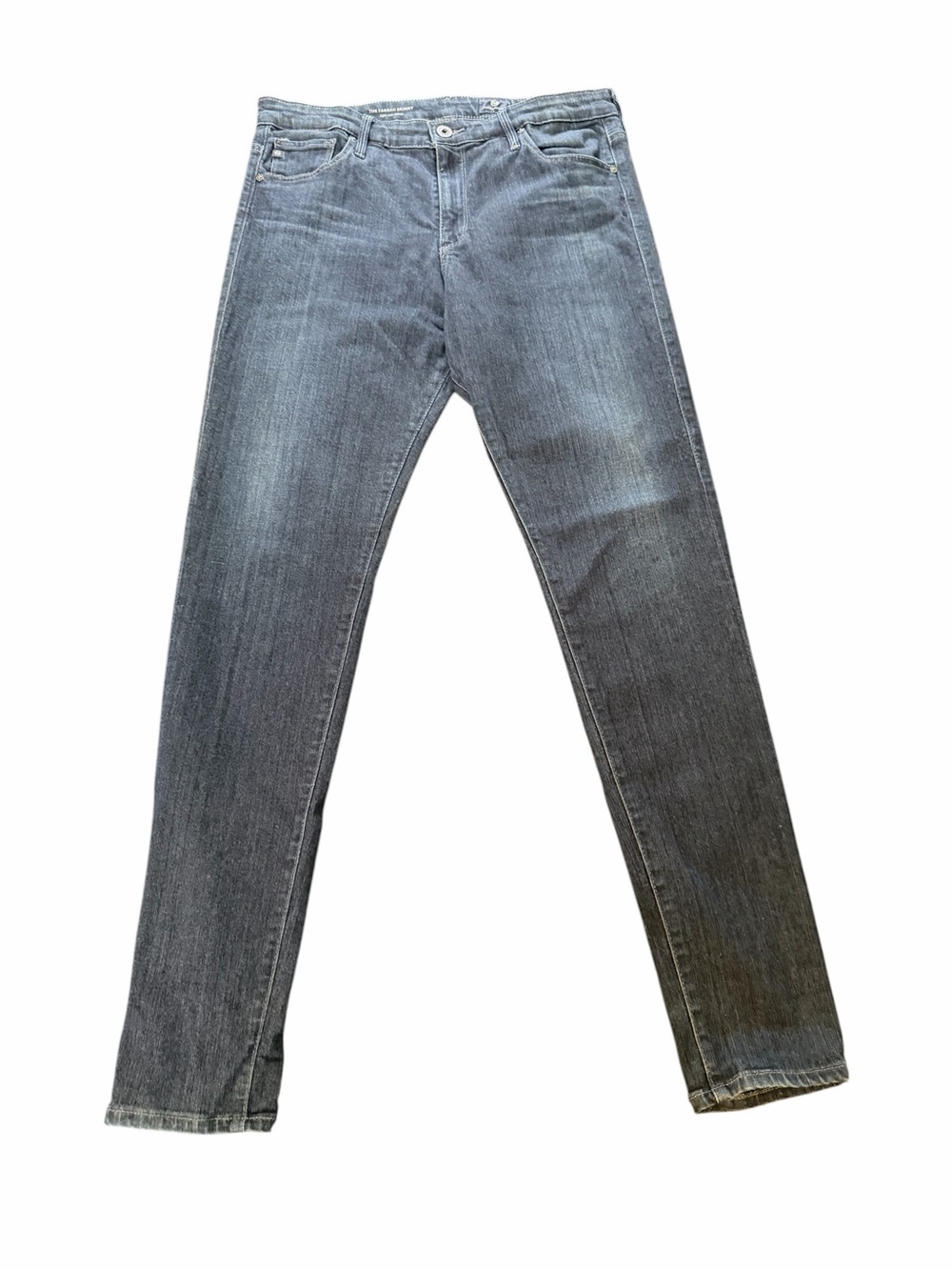 AG Adriano Goldschmied Farrah Skinny Jeans 31R High Rise Dark Wash Stretch